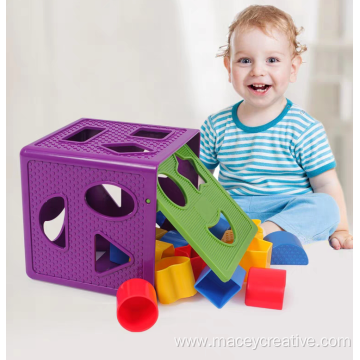 Plastic Game Children 9pcs Shape-sorter